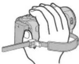 JVC Everio GZ-E105BEU - Regolazione della cinghia dell'impugnatura - 2