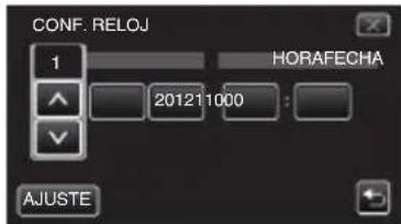 CONF. RELOJ 1 HORAFECHA 201211000 AJUSTE