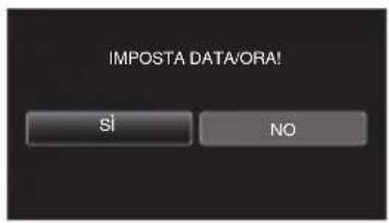 IMPOSTA DATA/ORA! SI NO