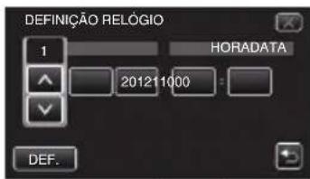 DEFINIÇÃO RELÓGIO 1 HORADATA 201211000 DEF.