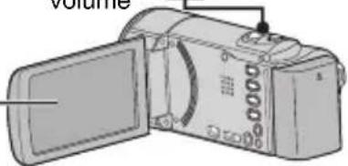 JVC Everio GZ-EX210BE - Riproduzione/eliminazione di file sulla presente unità - 2