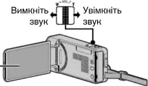 Вимкнить звук Увімкнить звук
