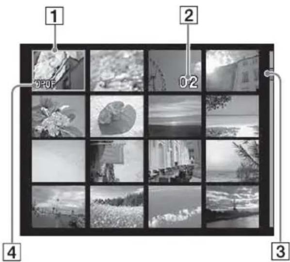 SONY DPP-FP77 - Liste d'images - 2