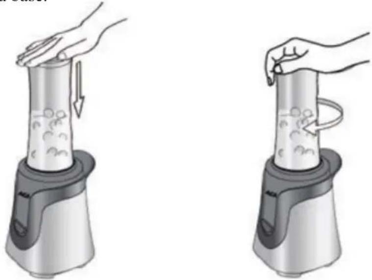 DOMO My Blender DO436BL - Important: - 4
