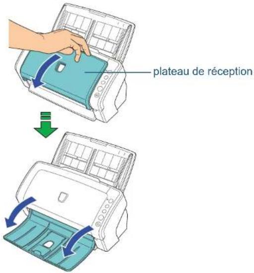 plateau de réception
