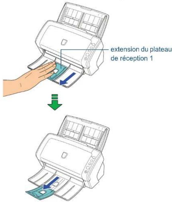 extension du plateau de réception 1