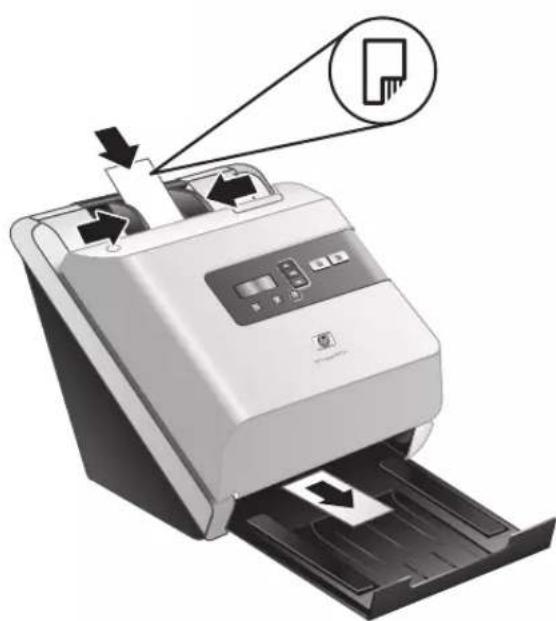 HP Scanjet 5000 - Cargar tarjetas - 1