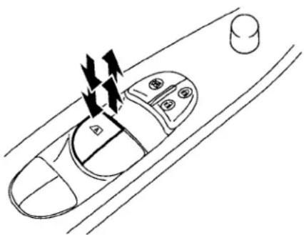 NISSAN Leaf (2014) - Commandedeglaceélectriquedu côtépassager - 1