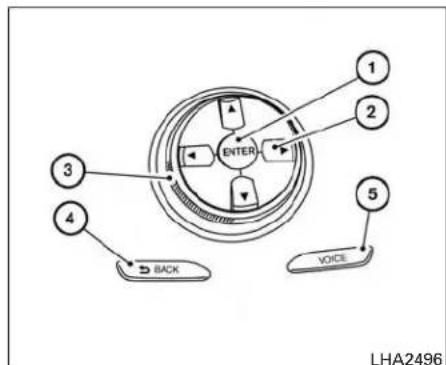 ENTER 1 2 3 4 BACK VOICE 5 LHA2496