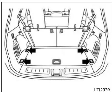 NISSAN Pathfinder (2014) - CAPACITÉDECHARGEDU VÉHICULE - 2