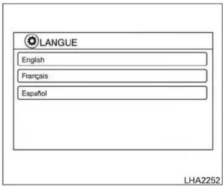 LANGUE English Français Español LHA2252