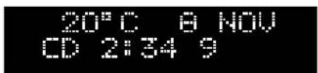 20°C 8 NOV CD 2:34 9