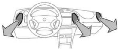 SAAB 9-3 (2001) - Air distribution - 7