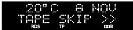 20°C B NOV TAPE SKIP >> RDS TP DOB