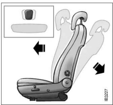 SAAB 9-5 (2001) - Legroom adjustment - 1