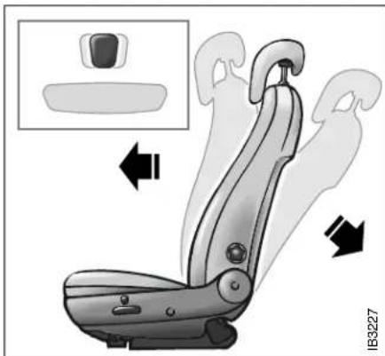 SAAB 9-5 (2007) - Legroom adjustment - 1