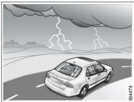 SAAB 9-5 (2007) - Radio waves, FM/AM - 2