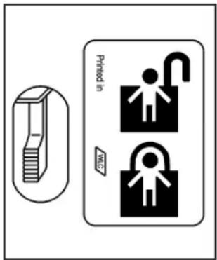 SAAB 9-7X (2008) - Portes arrière avec verrouillage de sécurité pour les enfants - 1