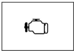 SAAB 9-7X (2008) - Témoin Check Engine (vérifier le moteur) - 1