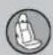 VOLVO C70 (2009) - Compartiment de rangement derrière le frein de stationnement - 2