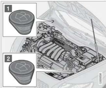 VOLVO C70 (2009) - Huiles et liquides - 1