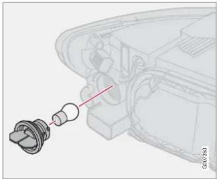 VOLVO C70 (2008) - Changement d'ampoules - 2