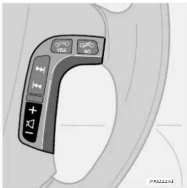 VOLVO S80 (2005) - Recevoir un appel au cours d'un autre appel - 1