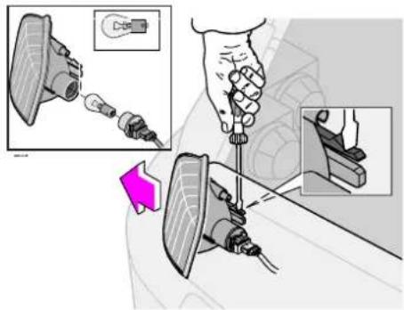 VOLVO S80 (2005) - Remplacement d'ampoules - 1