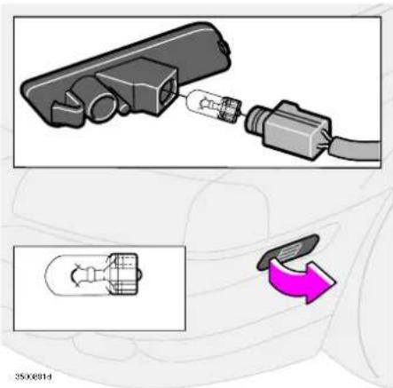 VOLVO S80 (2005) - Remplacement d'ampoules - 1