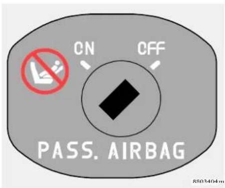 CN OFF PASS. AIRBAG 8503404 m