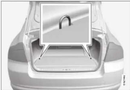 VOLVO S80 (2007) - Rabattementdudossierdela banquettearrière - 1