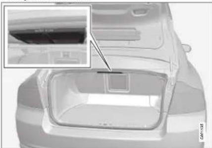VOLVO S80 (2007) - Banquette arrière - 1