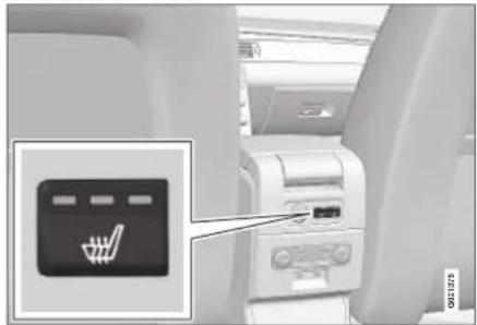 VOLVO S80 (2007) - Sièges chauffants\* - 2