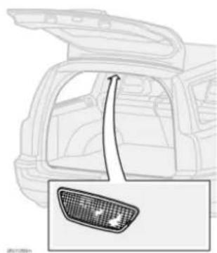 VOLVO XC70 (2006) - Position de dossier de banquette arrière - 1