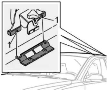 VOLVO XC70 (2006) - Chargement sur la galerie de toit - 1