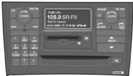 AM-PM Traffic Info 105.9 SR P3 Exit To Cancel 20000 MHz 200 MHz PHONE M/F KEY OUTPUT RANGE EXIT MENU FORDS TUV WASTE 0 8
