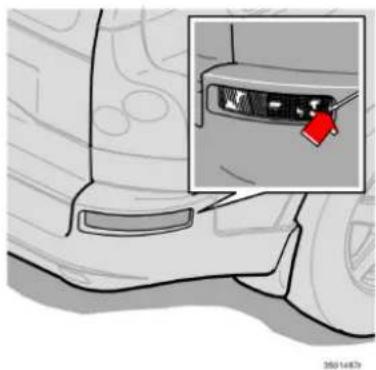 VOLVO XC90 (2004) - Changement d'ampoules - 1