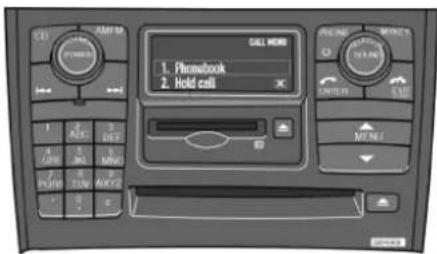 1. Phonebook 2. Hold call