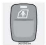 VOLVO XC90 (2004) - Verrouillage de sécurité pour enfants dans les portes arrière (option) - 1