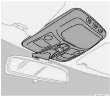 VOLVO XC90 (2004) - Éclairage d'habitacle - 1