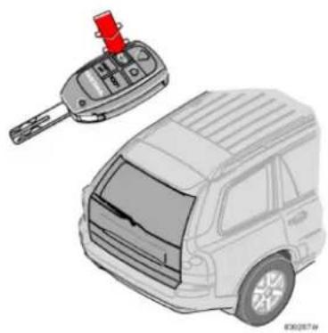 VOLVO XC90 (2004) - Verrouillage de la boîte à gants - 1