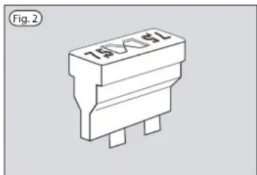 Isometric illustration of a 750-812-pin electronic component (no text or symbols on the body)