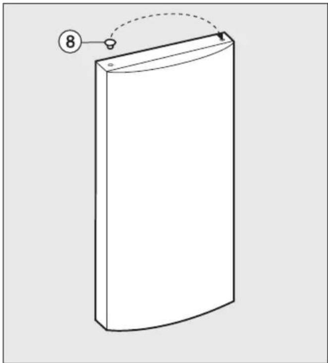 MIELE K 14827 SD - Changement de la porte : - 2