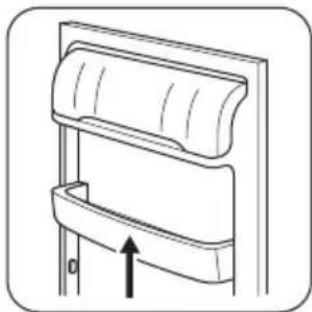 ZANUSSI ZBA14420SA - Het plaatsen van de deurschappen - 1