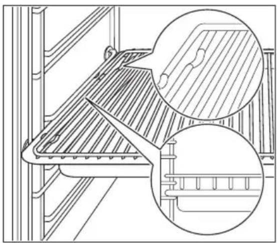AEG BE3003001M - Insertion des accessoires du four - 3