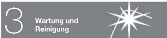 3 Wartung und Reinigung