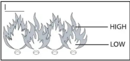 BARBECOOK Kaduva Inox - CONTROLE VISUEL DES FLAMMES - 1