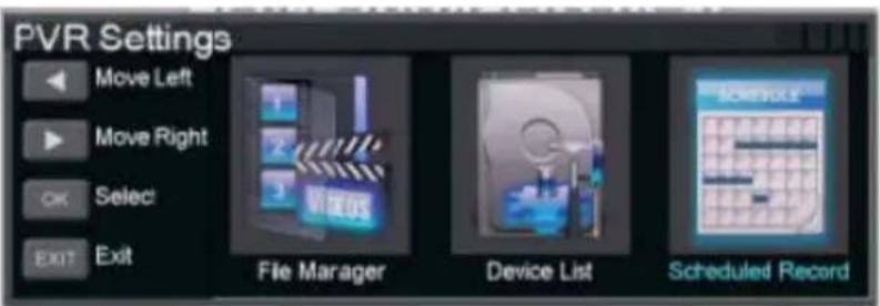 AudioSonic LE-247844 - PVR Setting (Aufnahmeeinstellung) - 1