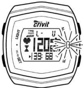 crivit TIME PICK LIGHT L- U 120 6 39:68 0 5
