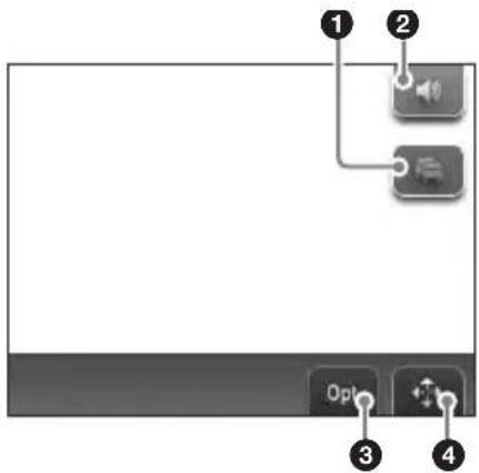 Diagram showing a device interface with labeled buttons and components, including 'Opt' and directional arrows.